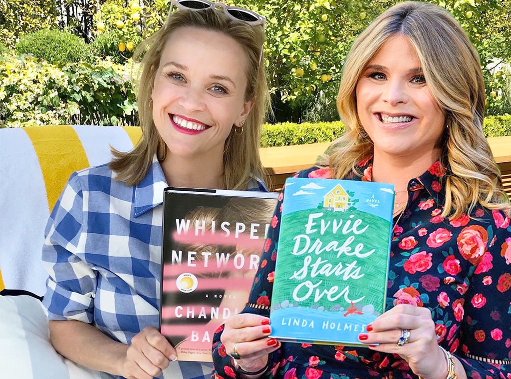 E-Comm: July Book Club, Reese Witherspoon, Jenna Bush Hager