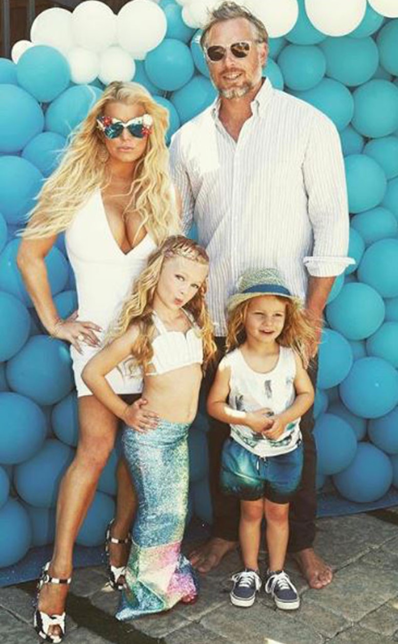 Jessica Simpson, Eric Johnson, Kids