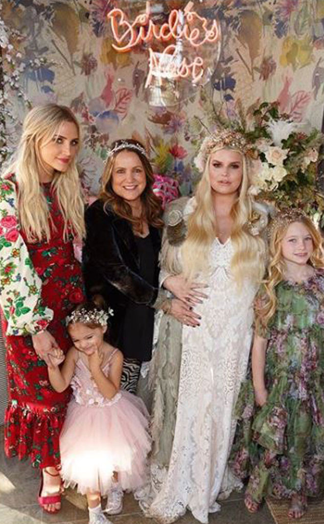 Jessica Simpson's Youngest Daughter Birdie Mae Is Serving Up