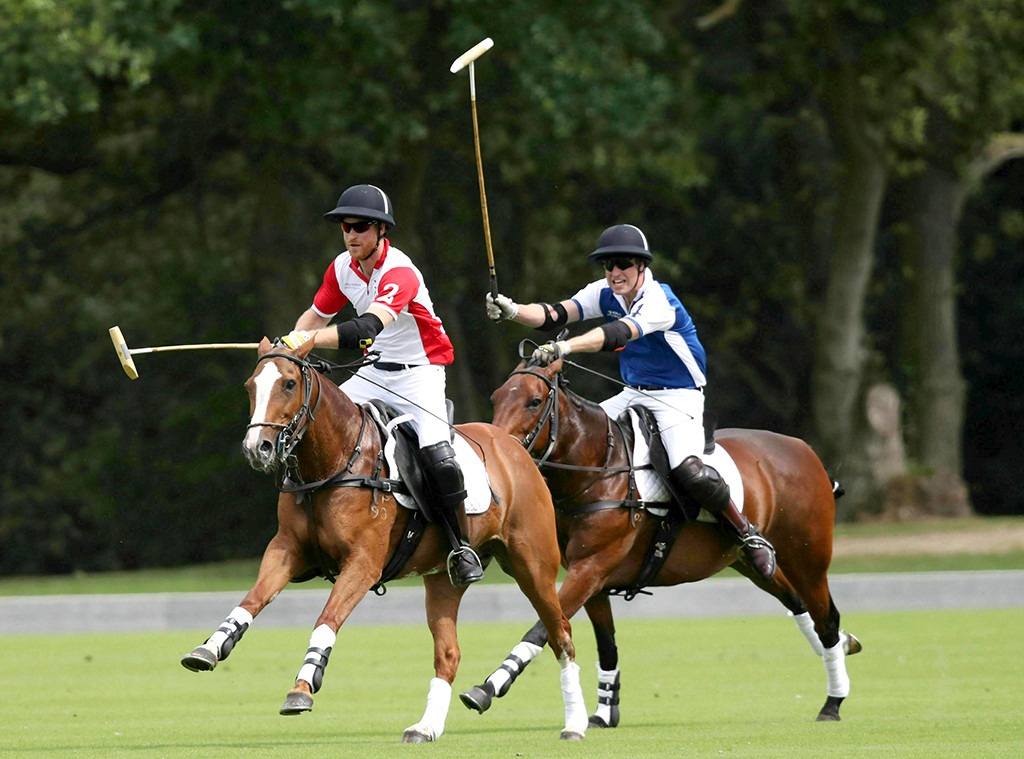 Prince William, Prince Harry, The King Power Royal Charity Polo Day
