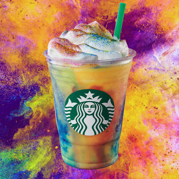 Starbucks Tie Dye Frappuccino