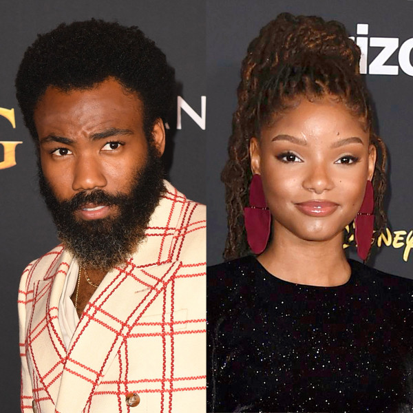 Donald Glover Defends Halle Bailey Amid Mermaid Controversy E Online