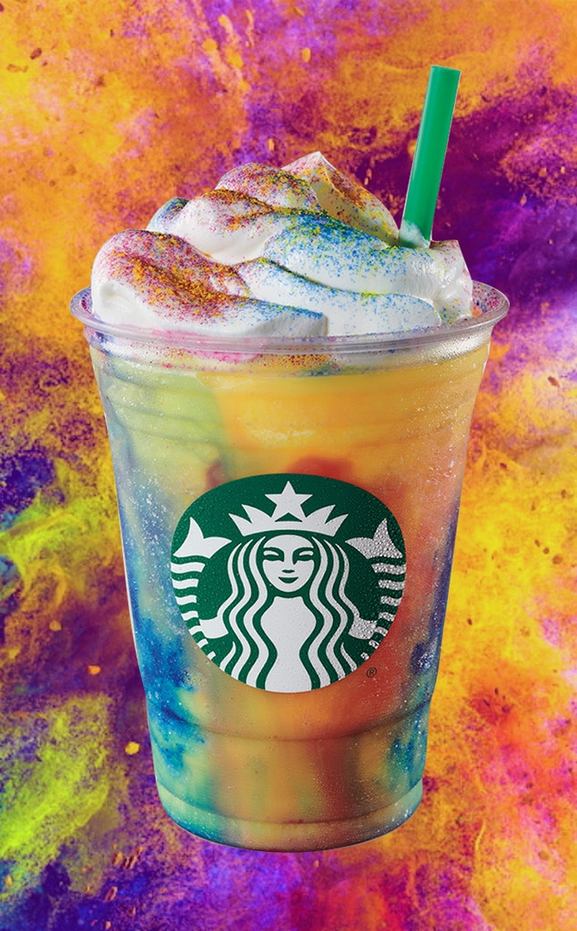 Starbucks Tie Dye Frappuccino