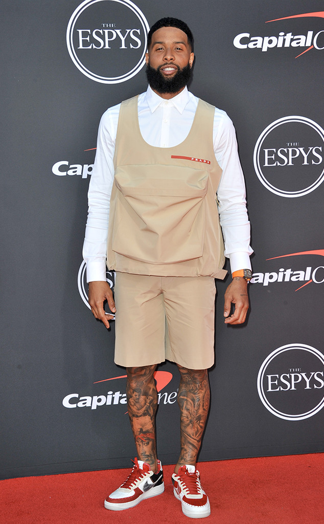 Odell Beckham Jr. from ESPYS 2019 Red Carpet Fashion | E! News