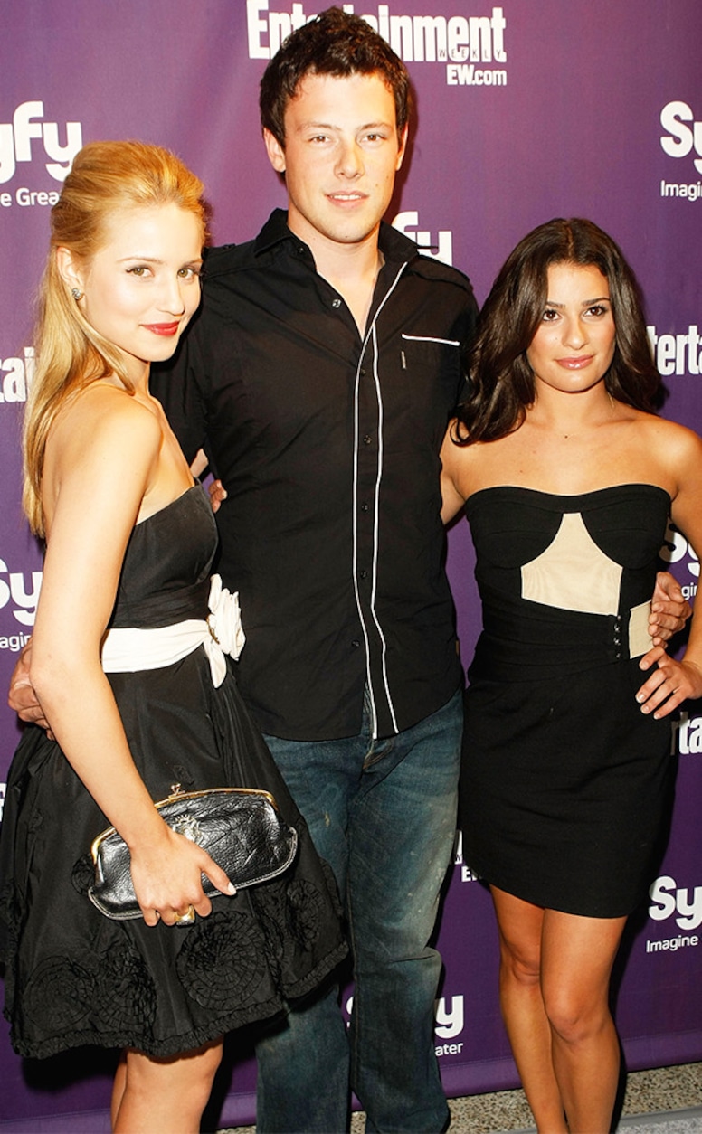 Dianna Agron, Cory Monteith, Lea Michele, Comic-Con 2009