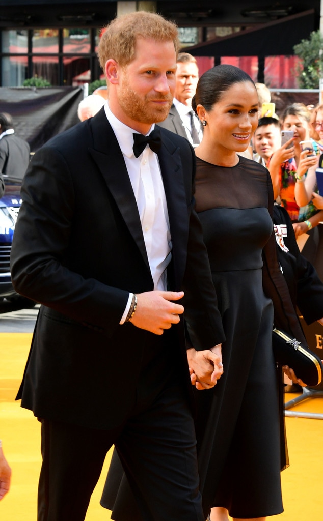 The Lion King London Premiere, Prince Harry, Meghan Markle, Duchess of Sussex
