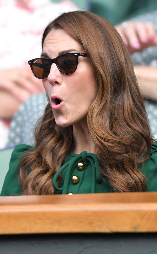 Oof from Kate Middleton's Many Wimbledon Expressions | E! News