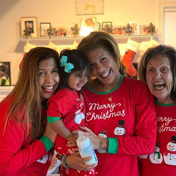 Hoda Kotb, Haley Joy, Christmas