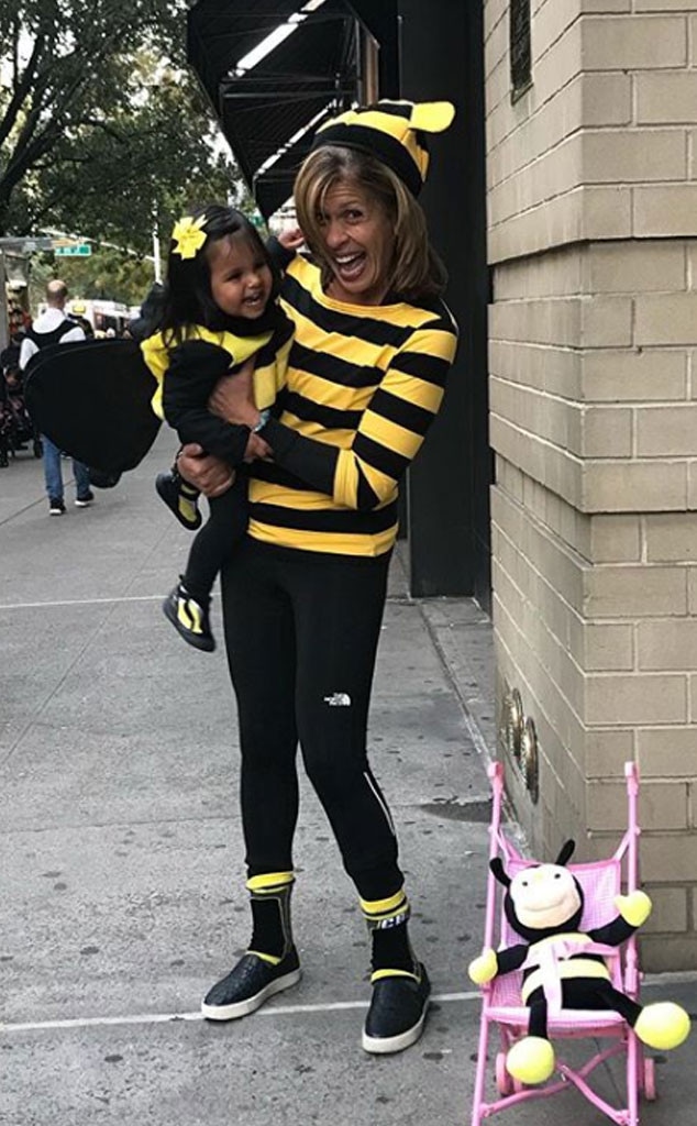 Hoda Kotb, Haley Joy, Halloween