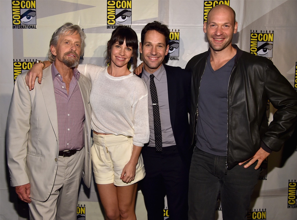 The AntMan Cast from Look Back at These Marvel Stars' ComicCon