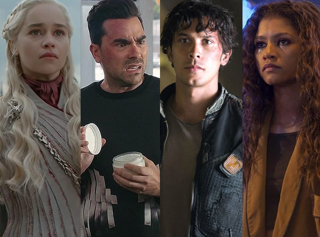 Emilia Clarke, Game of Thrones, Dan Levy, Schitt's Creek, Bob Morley, The 100, Zendaya, Euphoria