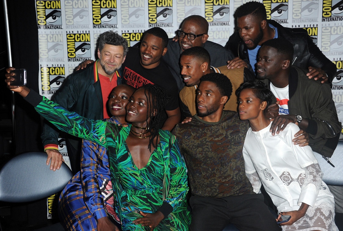 The Black Panther Cast from Look Back at These Marvel Stars' Comic-Con