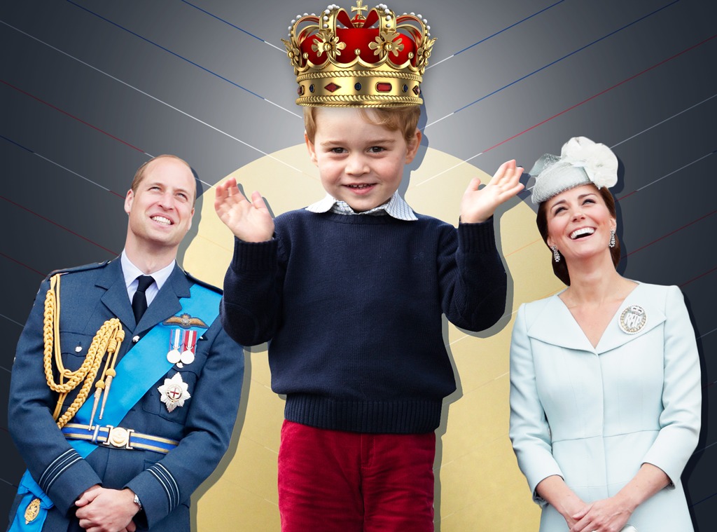 Prince William, Kate Middleton, Prince George, Preparing to Be King One Day