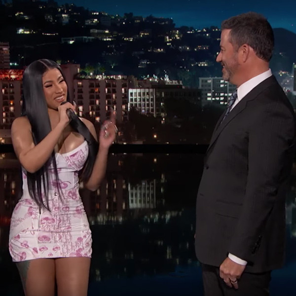 Cardi B, Offset, Jimmy Kimmel