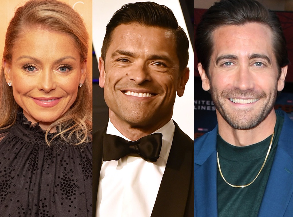 Kelly Ripa, Mark Consuelos, Jake Gyllenhaal 