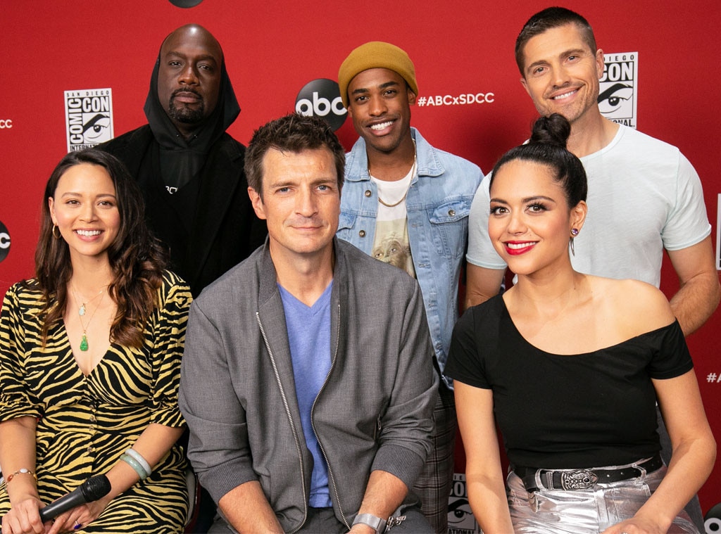 The Rookie Cast from ComicCon 2019 All Your Favorite TV Stars E! News