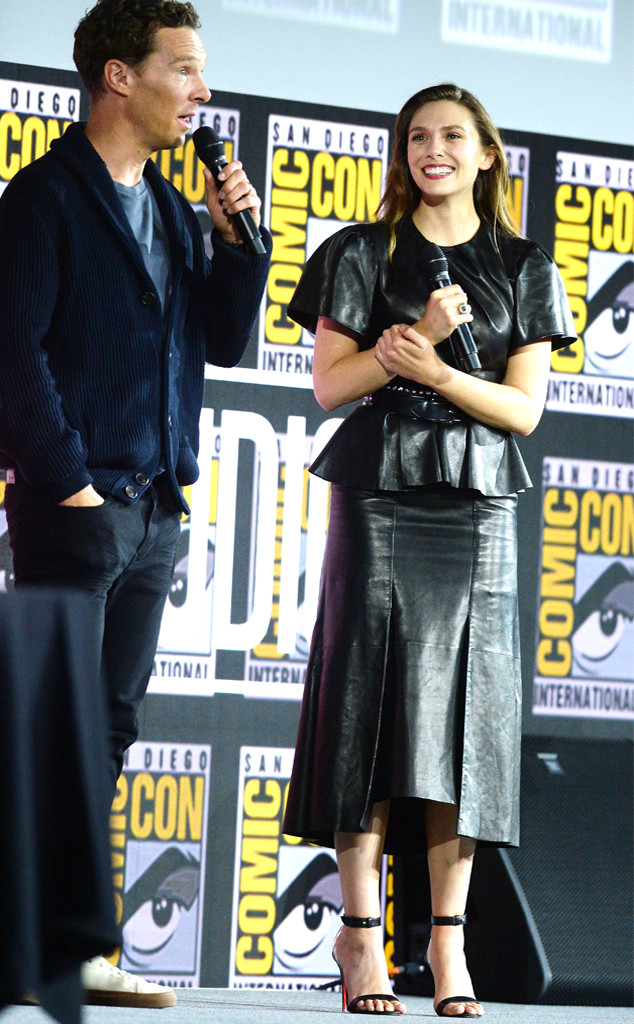 Benedict Cumberbatch and Elizabeth Olsen from Comic-Con 2019: Star ...