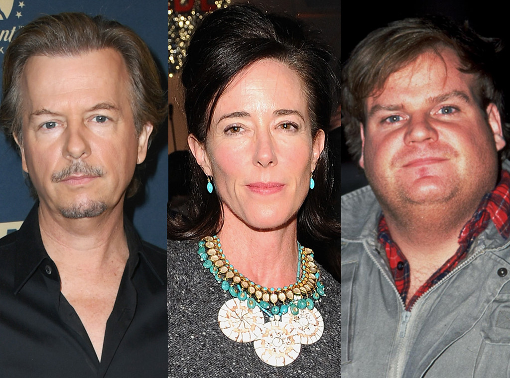David Spade Reflects on the Tragic Deaths of Kate Spade & Chris Farley - E!  Online - CA