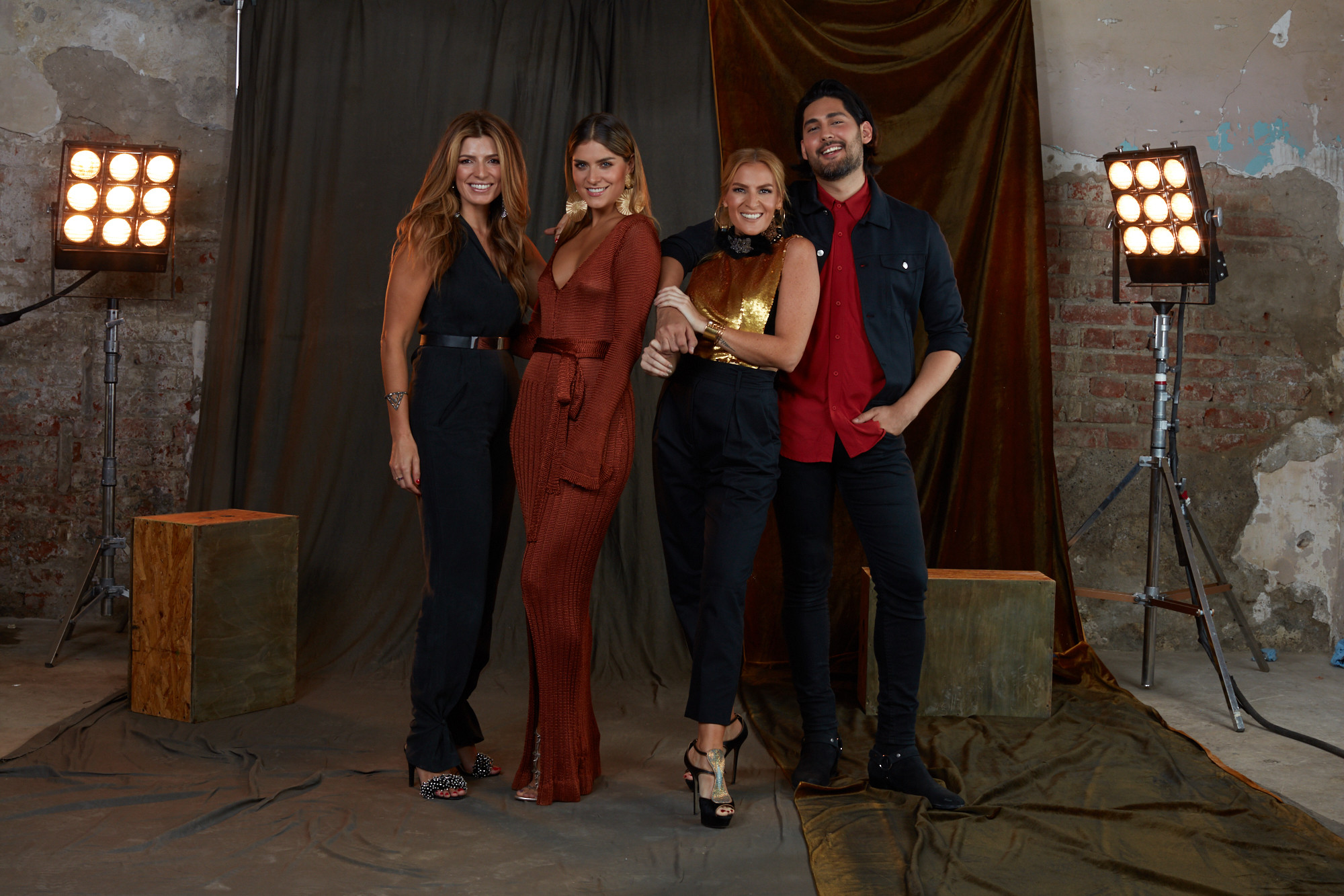 Sara Galindo, Laura Tobón, Angie Taddei, Alex Córdova, Cámbiame el Look 4