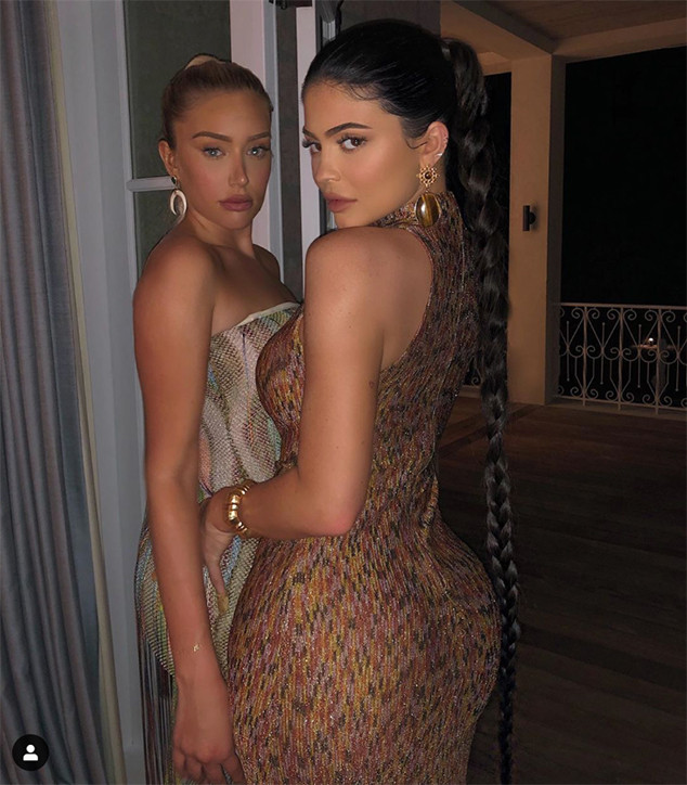 Kylie Jenner's friend Stassie Karanikolaou models a $800 Louis Vuitton  swimsuit