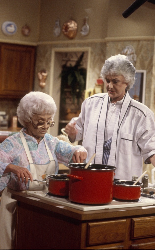 ESTELLE GETTY, BEA ARTHUR, Golden Girls