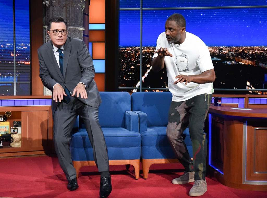 Idris Elba, Stephen Colbert