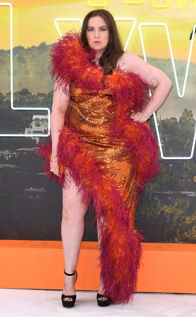 Once Upon a Time in... Hollywood London Premiere, Lena Dunham