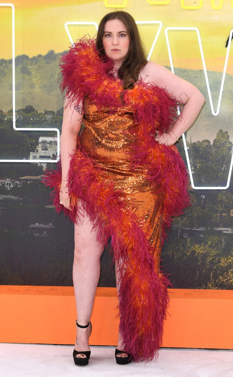 Once Upon a Time in... Hollywood London Premiere, Lena Dunham