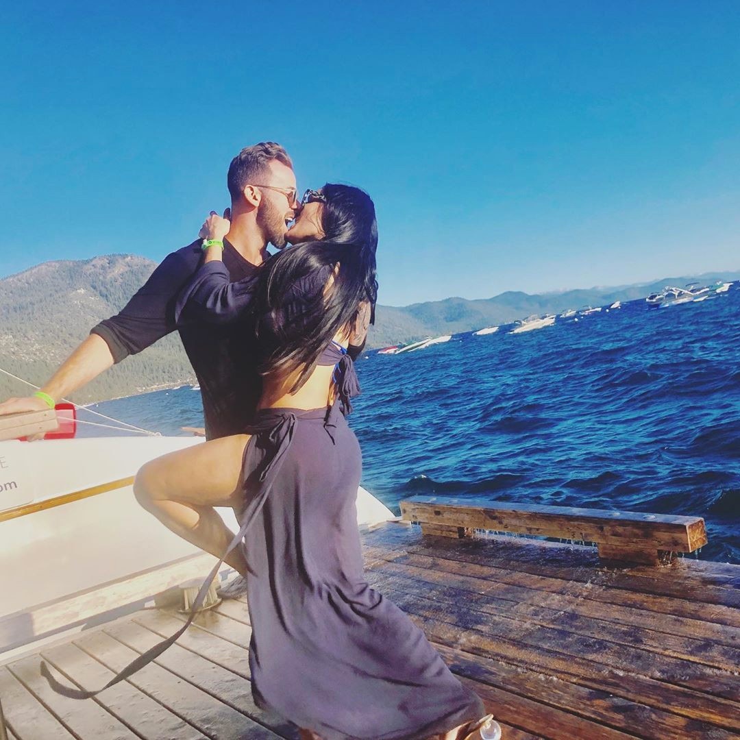 Nikki Bella And Artem Chigvintsev From Stars Celebrate Fourth Of July