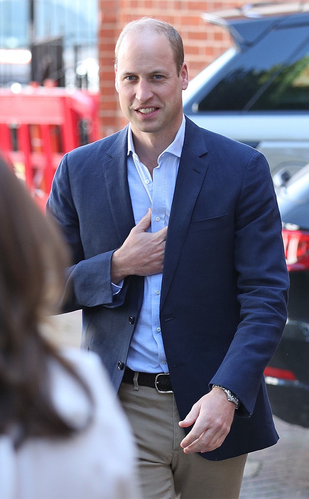 Prince William, Royal Marsden Hospital Visit