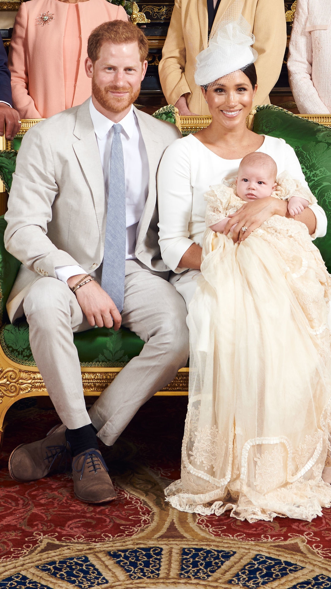 Archie, Royal Christening, Prince Harry, Prince William, Meghan Markle, Kate Middleton