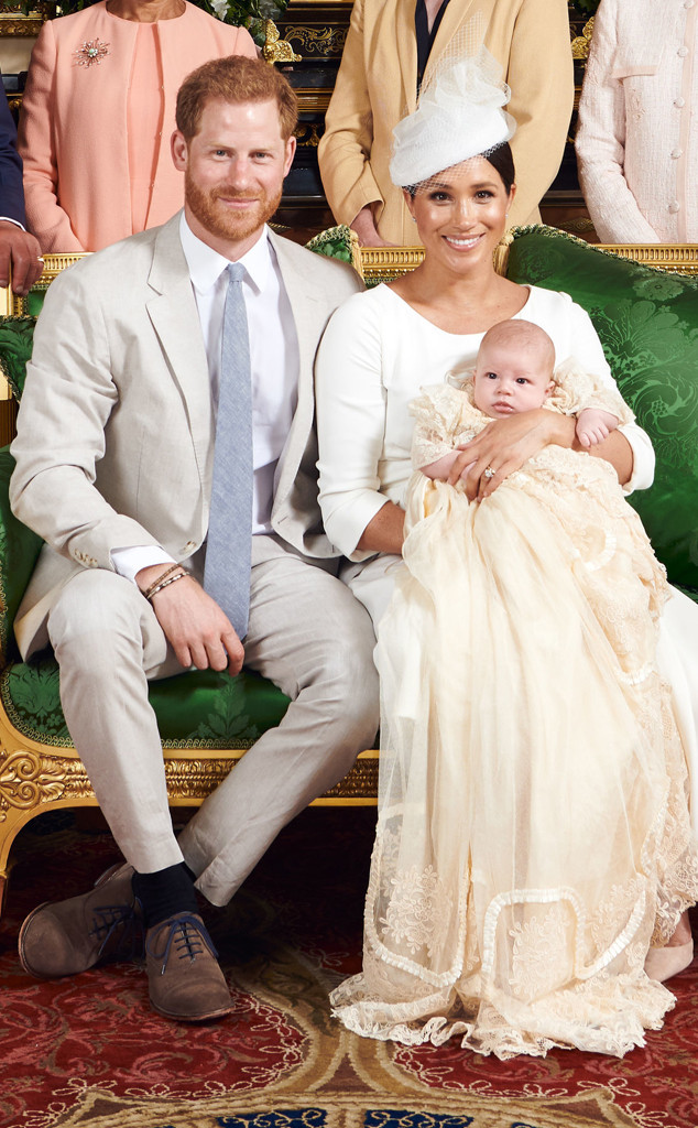 See Archie Harrison's Official Christening Photos With the Royal Family ...