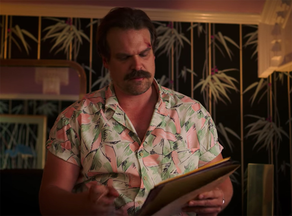 Hopper's Shirt from All About the Stranger Things 3 Costumes | E! News