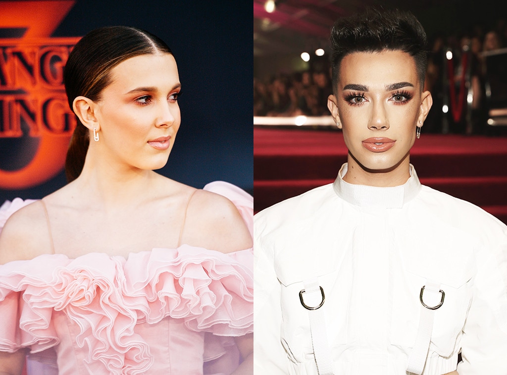 Millie Bobby Brown, James Charles