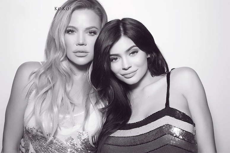 Khloe Kardashian, Kylie Jenner, Throwback, Instagram