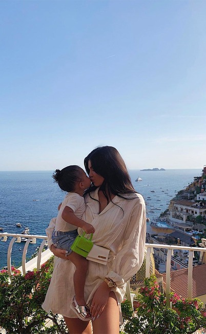 Kylie Jenner, Stormi Webster, Italy, 22nd, Birthday, Instagram