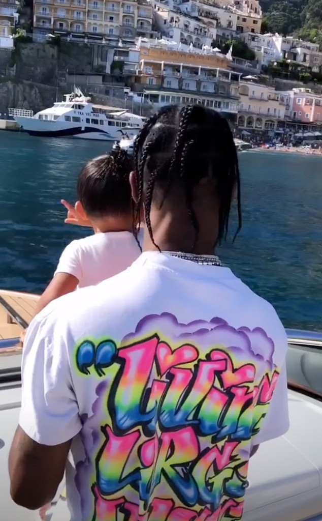 Travis Scott, Stormi Webster, Italy, 22nd, Birthday, Instagram Travis Scott, Stormi Webster, Italy, 22nd, Birthday, Instagram