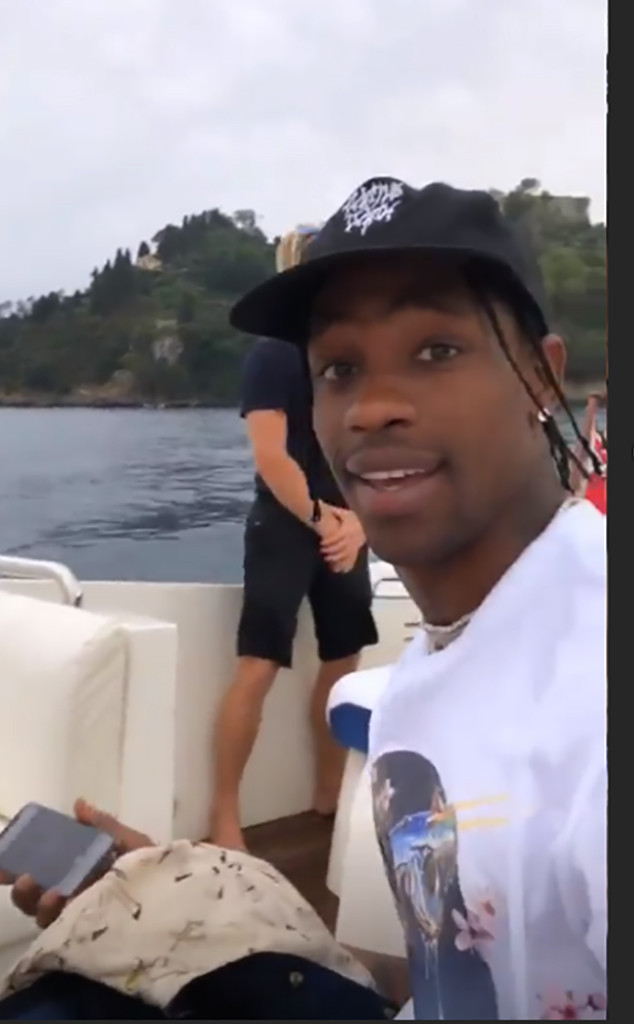 Kylie Jenner S Getaway With Travis Scott Stormi Continues In France E Online
