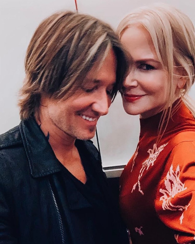 Nicole Kidman, Keith Urban, Instagram Selfie