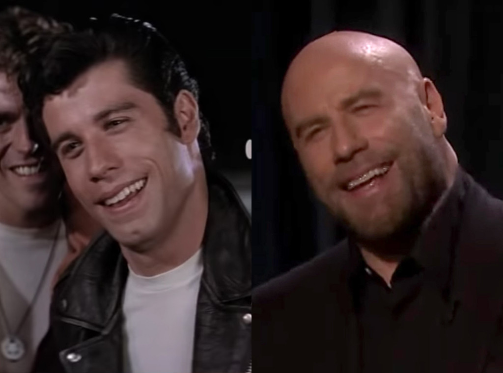 John Travolta Transforms Back into Grease's Danny Zuko in ...