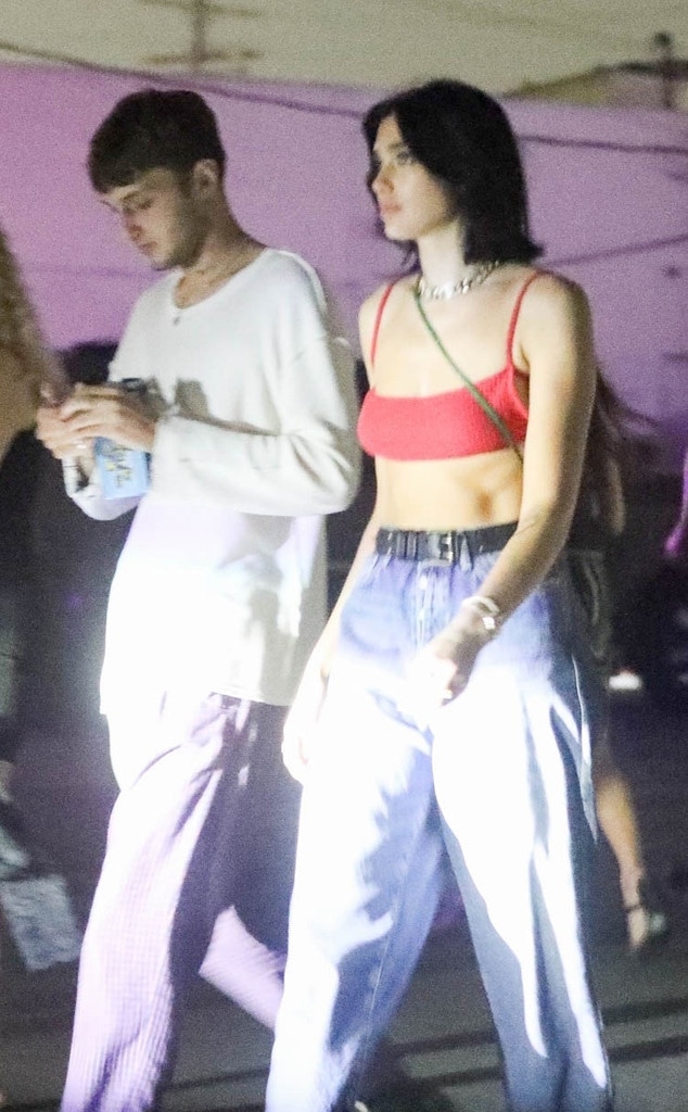 Dua Lipa, Anwar Hadid