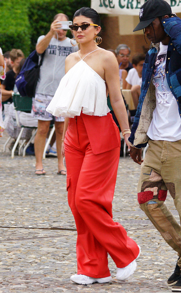 Kylie Jenner, Portofino, Italy