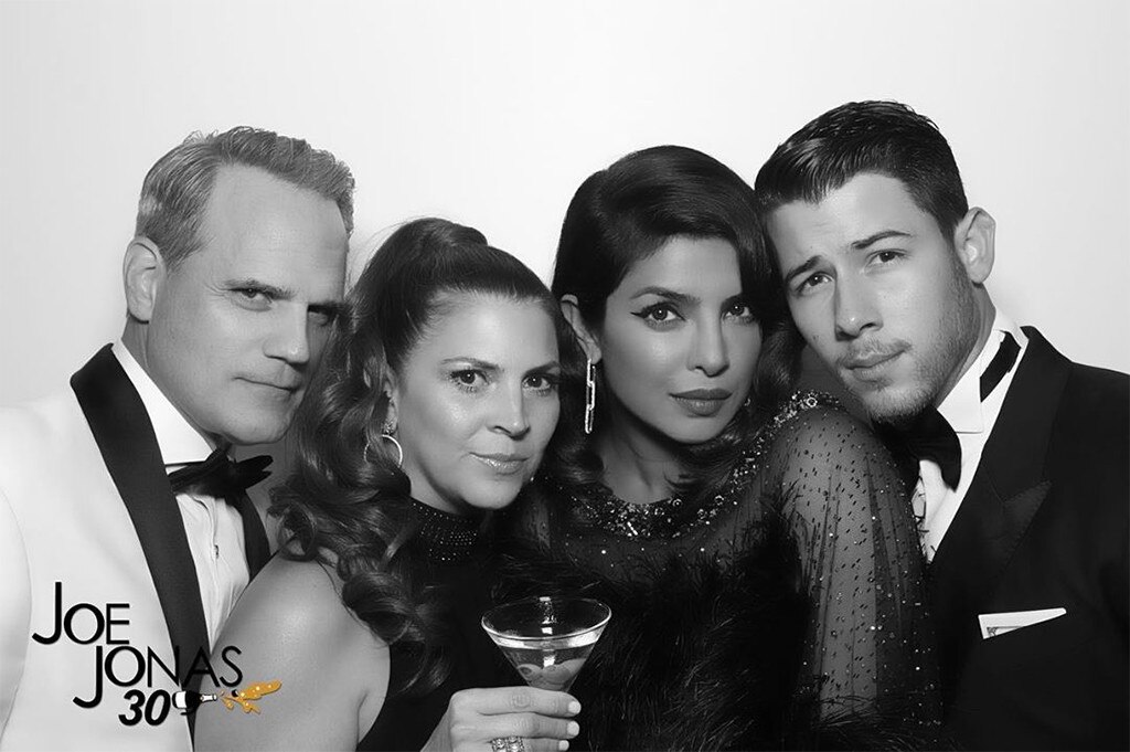 Joe Jonas, 30th, Birthday, Party, James Bond, Nick Jonas, Priyanka Chopra, Michael Park, Laurie Park