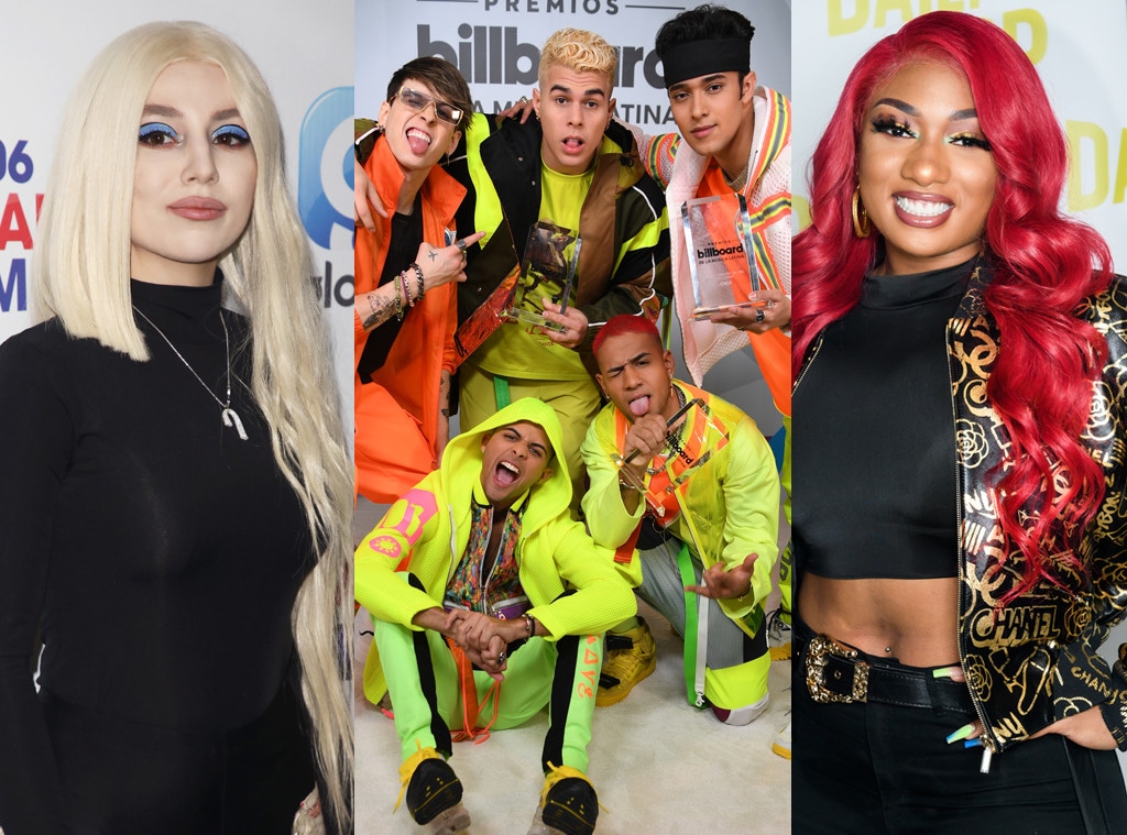 Ava Max, CNCO and Megan Thee Stallion