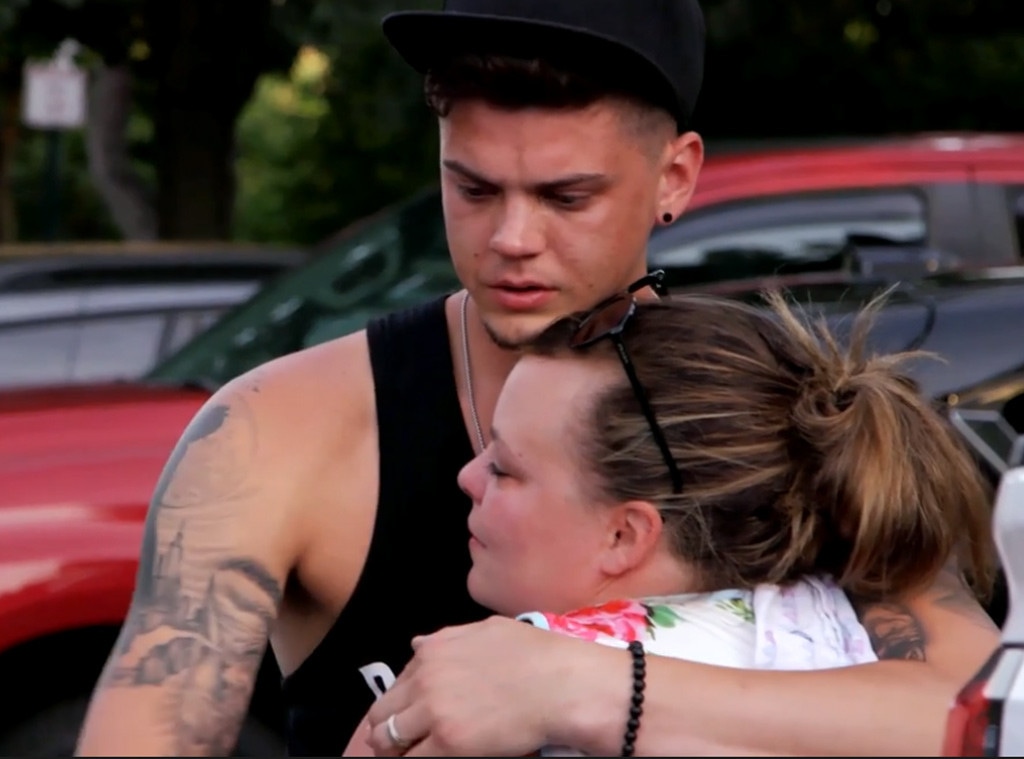 Teen Moms Tyler Baltierra And Catelynn Lowell Break Down In Tears After Visiting Carly E News