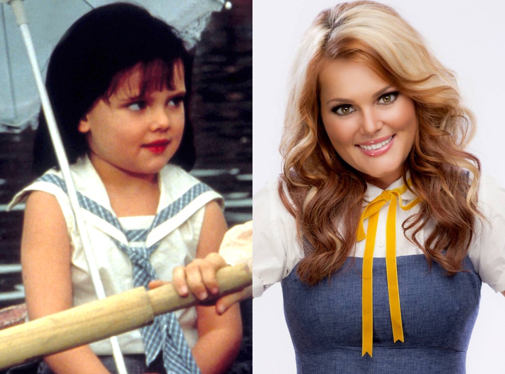 Brittany Ashton Holmes — Darla from The Little Rascals Then and Now