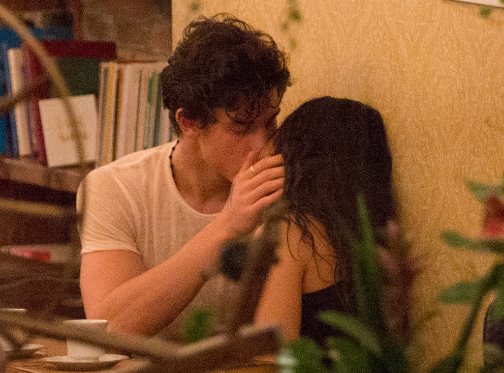 Nothing Hold Them Back From Camila Cabello And Shawn Mendes Pda Moments E News 2933