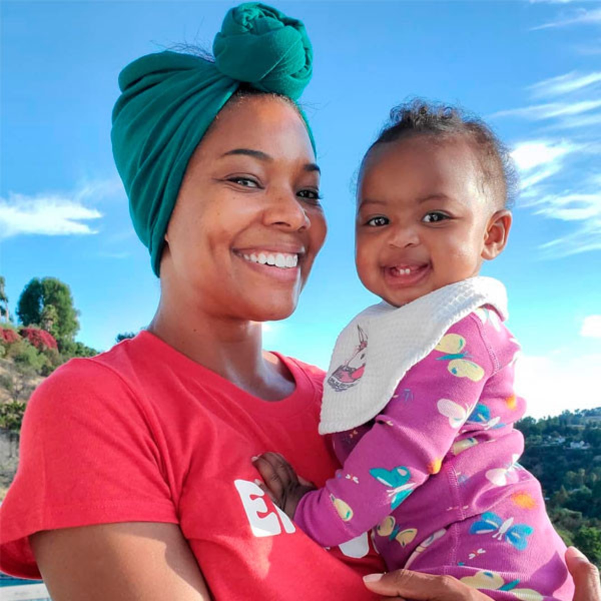 Gabrielle Union Shows Off Her And Daughter Kaavia S Natural Curls E Online Gabrielle Union Shows Off Her And Daughter Kaavia S Natural Curls E Online