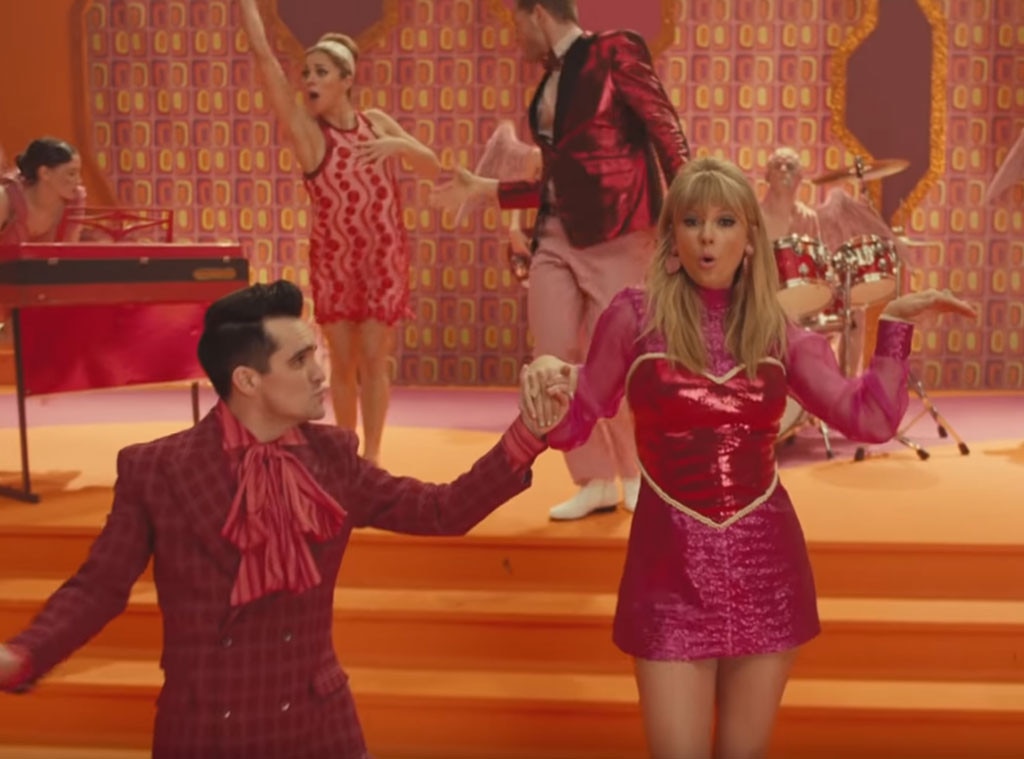 Taylor Swift Feat Brendon Urie Of Panic At The Disco From