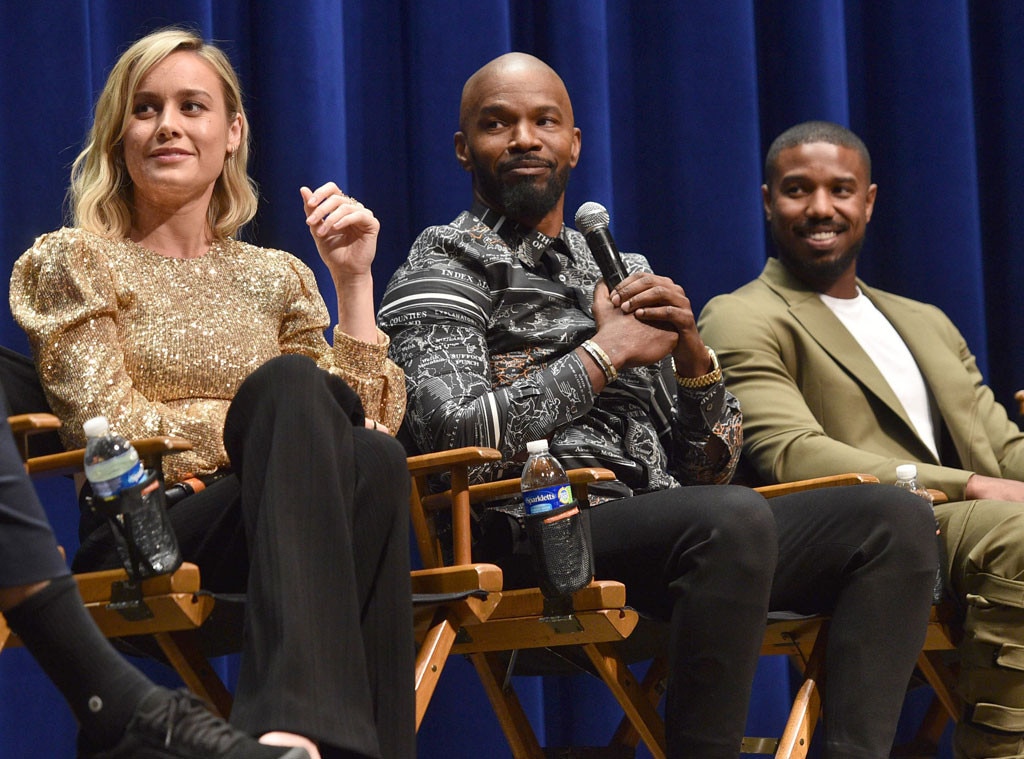 Brie Larson, Jamie Foxx & Michael B. Jordan from The Big Picture: Today ...